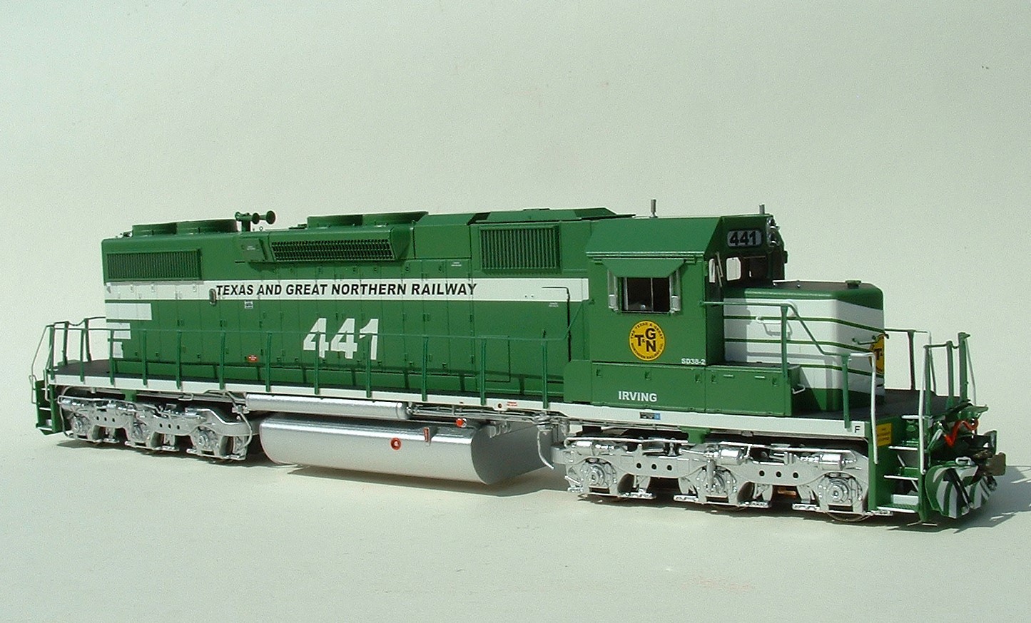 HO Scale Trains Texas & Great Northern SD38-2 locomotive #441 Home Shops NEW NIB