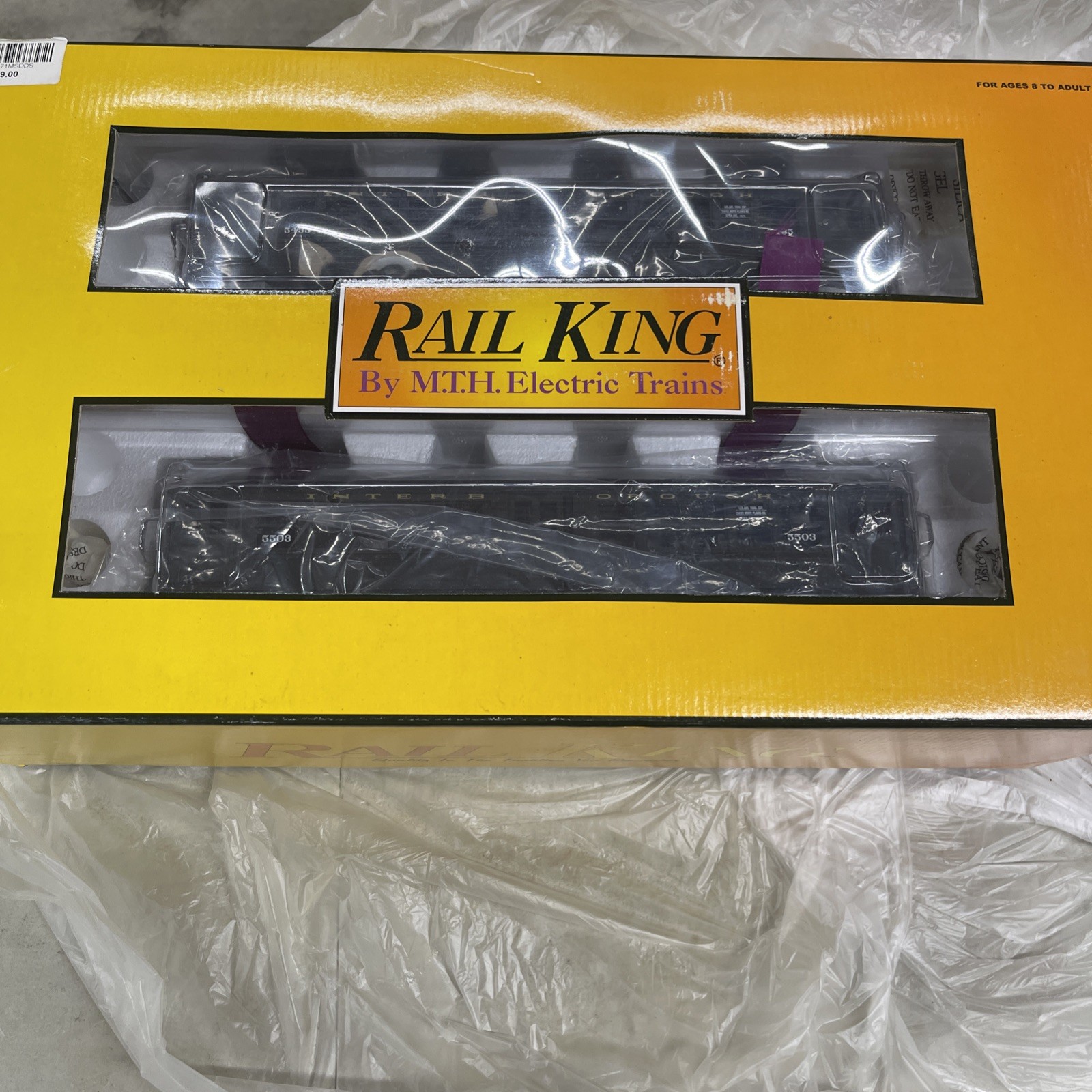 Railking by MTH 30-2447-1 Metropolitan (Green) 4-Car Subway Set w/ Proto Sound