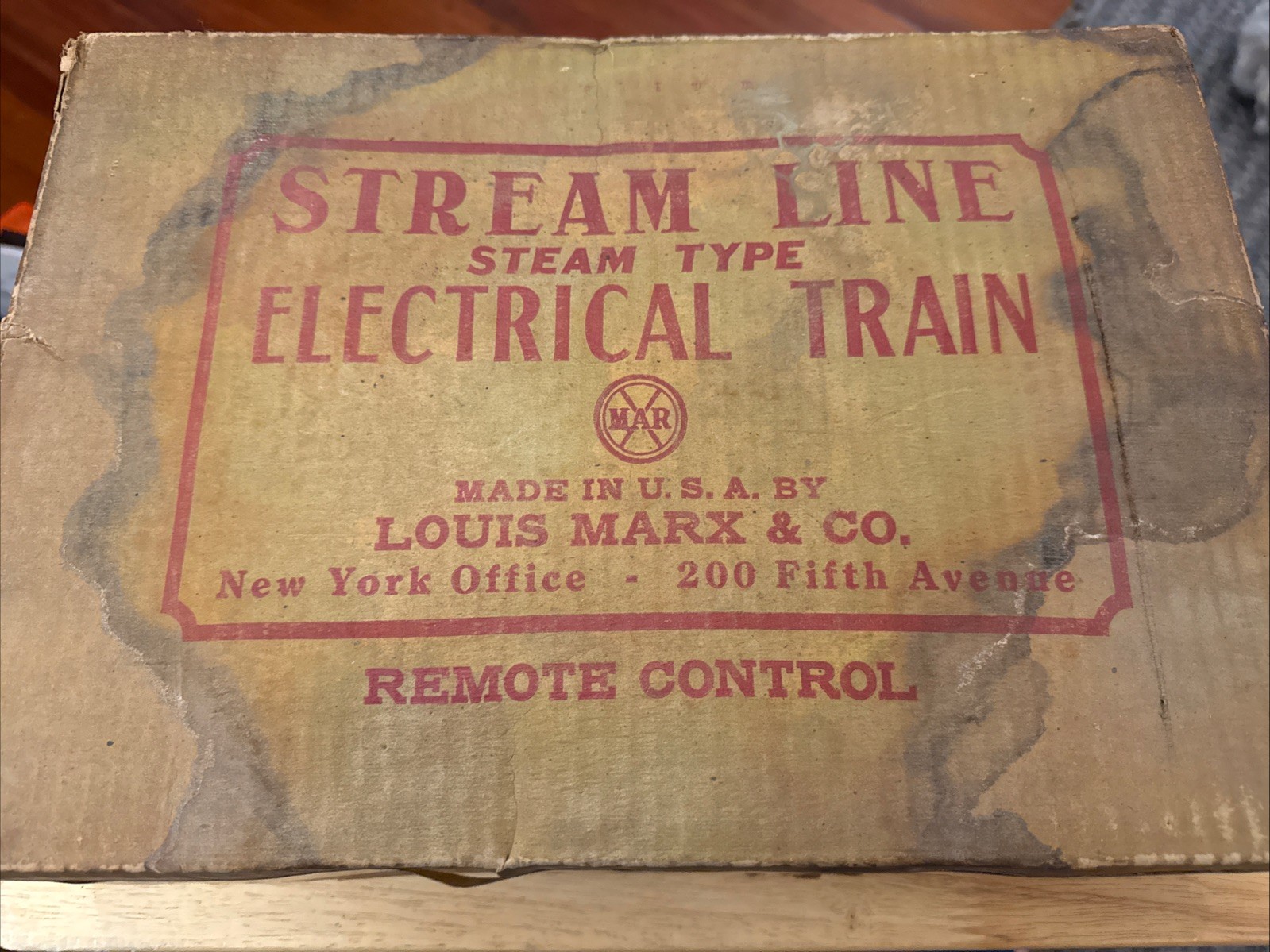 MARX Commodore Vanderbilt Electrical Train Set Stream Line NY Central