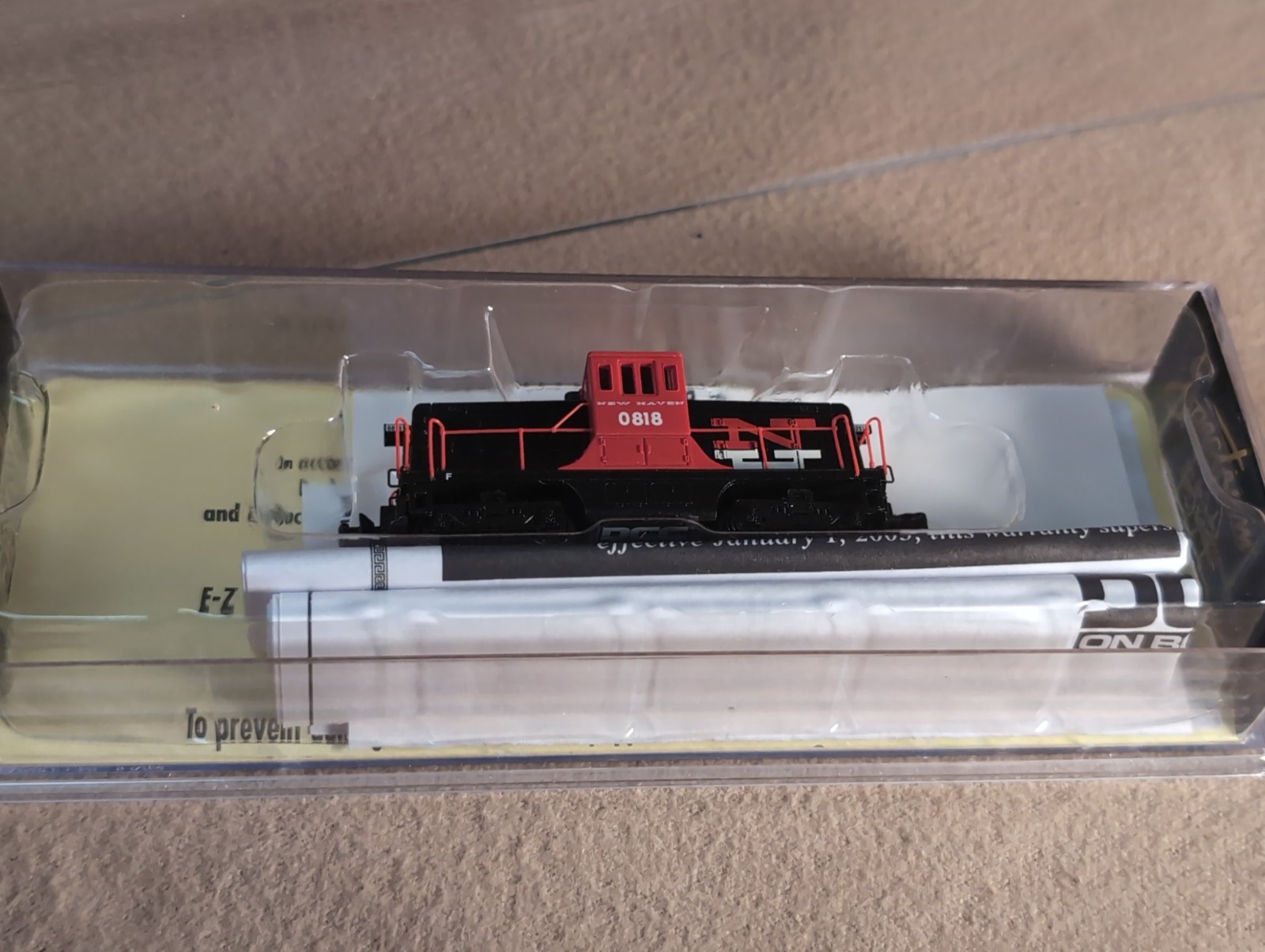 Bachmann Spectrum N Scale 81855 GE 44 Ton Diesel Switcher New Haven #0818 DCC…