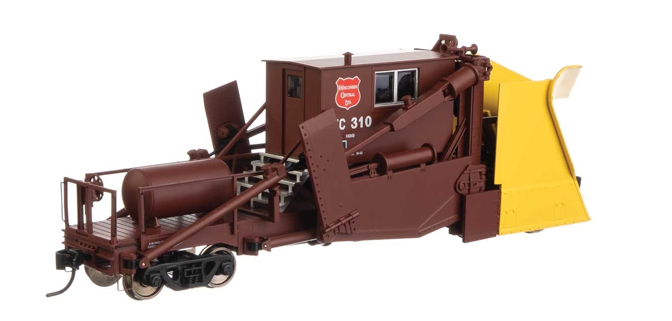 HO Walthers-Proto Wisconsin Central Jordan Spreader – Ready to Run NIB