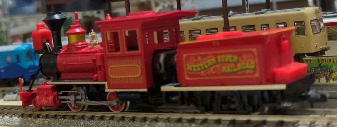 Rio Grande Steam Locomotive N Scale 1/80 Western River TOMIX Railroad Disney Ra