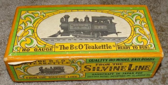 VINTAGE HO ARISTOCRAFT THOMAS ROGERS + SILVINE DIECAST STEAM LOCOMOTIVES, JAPAN