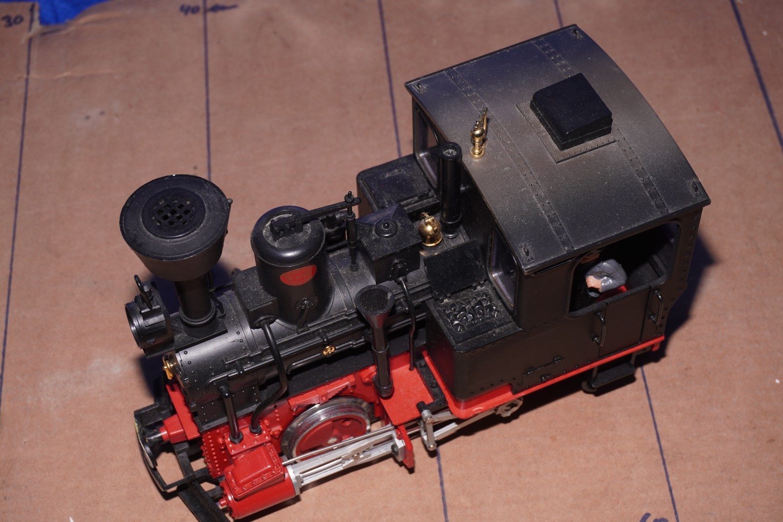 LGB Stainz Digital 20212 G-Scale Steam Locomotive with Sound, Black