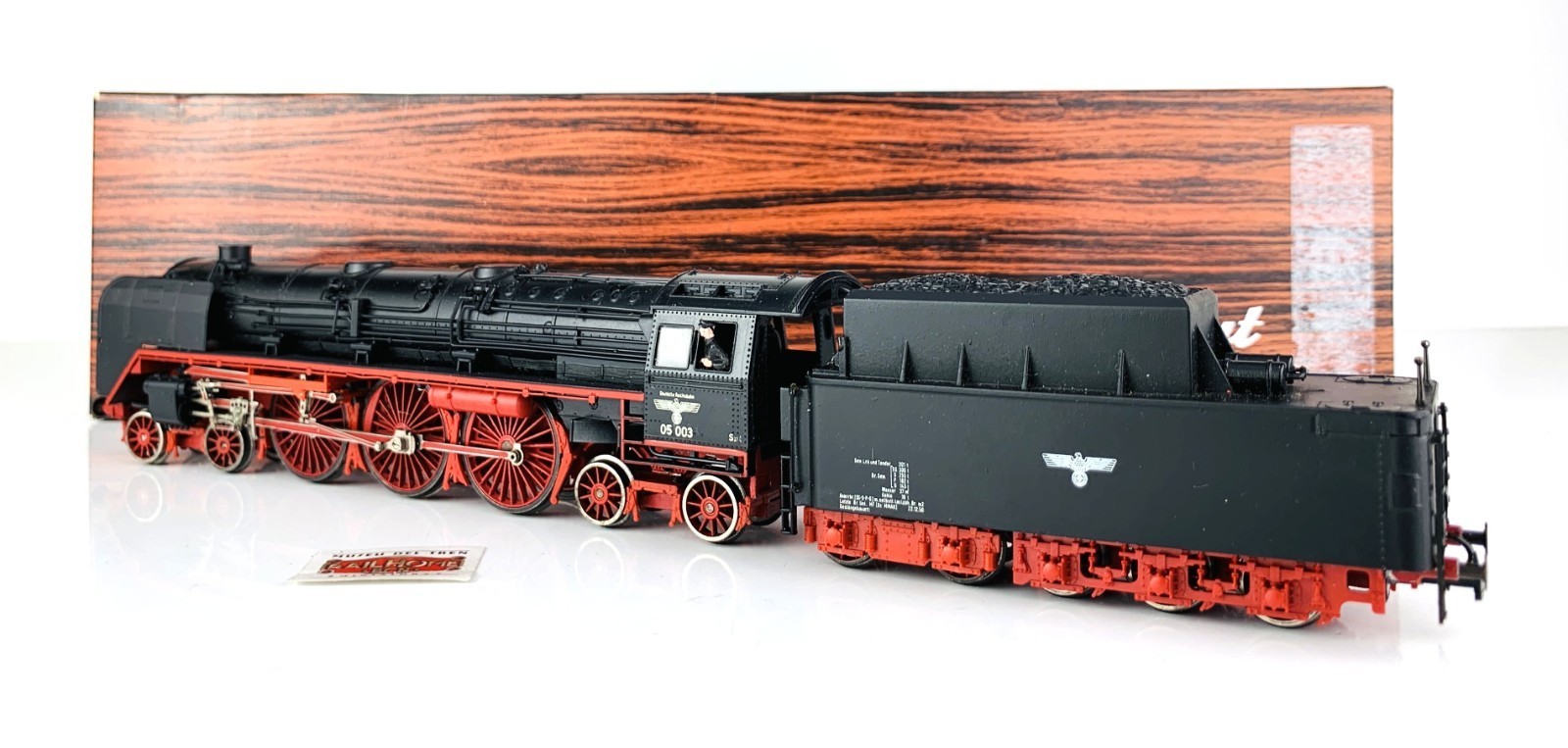 MS108 LILIPUT H0 105 04 – STEAM LOCOMOTIVE BR 05 003 DRG – ANALOGUE