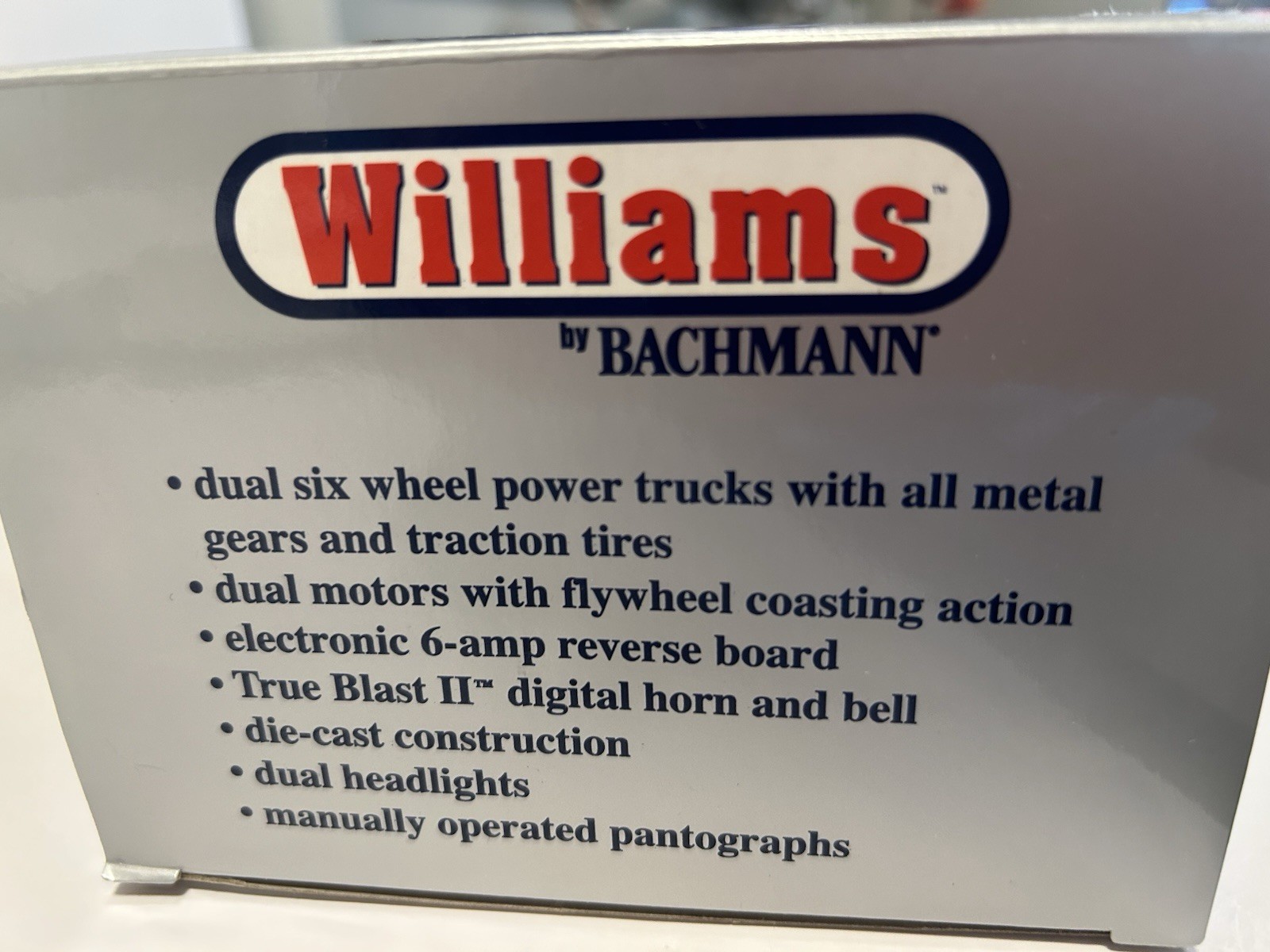 Williams by Bachman Pennsylvania Silver GG-1 Electric True Blast O 4860 DC 41703