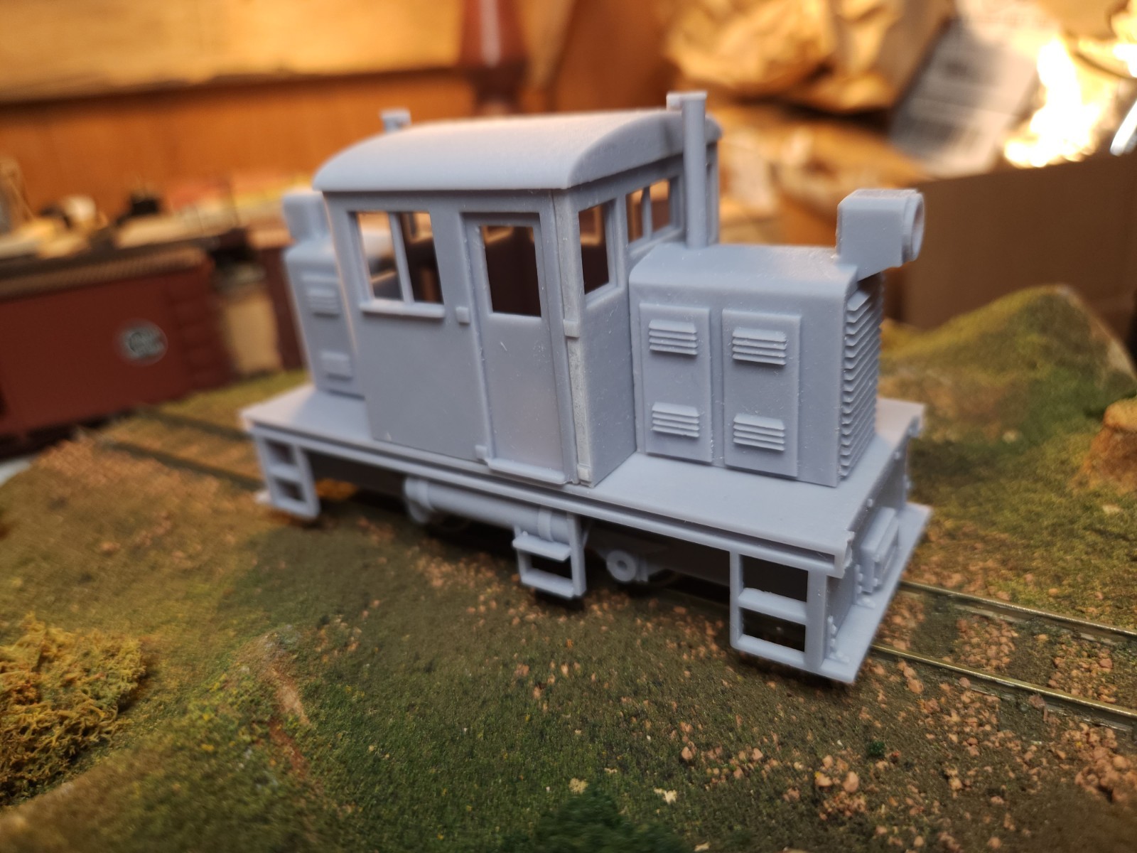 On30 Freelance Center Cab Switcher Kit 3D Printed For Bmann On30 Street Car Mech