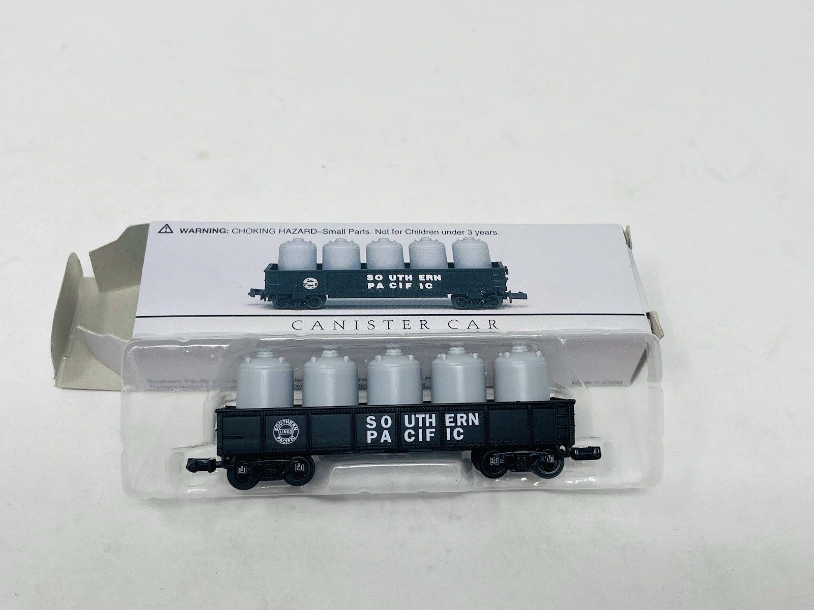 Lot of 7 Southern Pacific Train Cars High Speed Metal Products N Scale