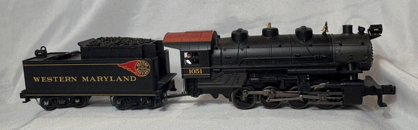 Rail King USRA Steam Engine Western Maryland O /O-27 Proto Sound By MTH In Box
