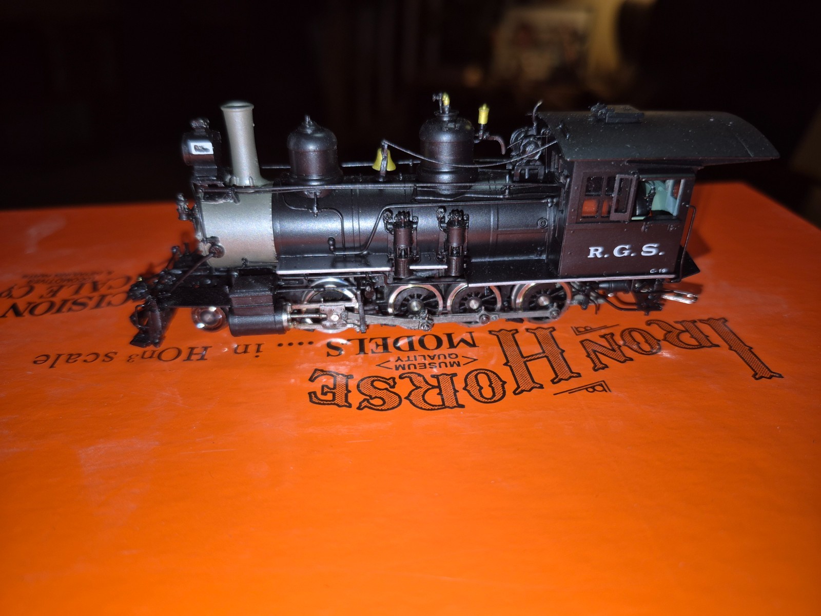 Precision Scale Co R.G.S. C-19 2-8-0 HOn3 Factory Painted #41