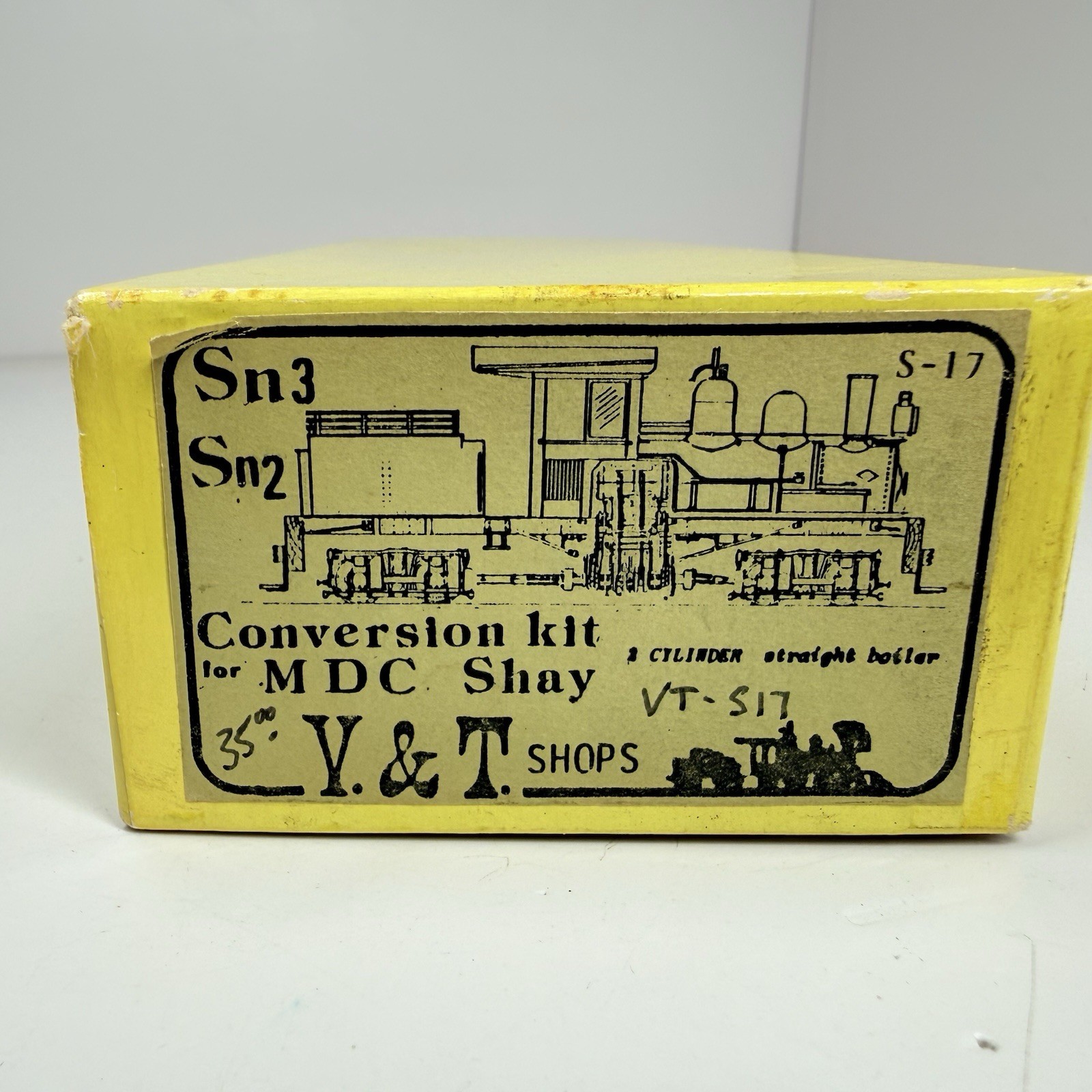 Sn3 Or HOn3? Main Gearbox Housing MDC Shay Locomotive Parts