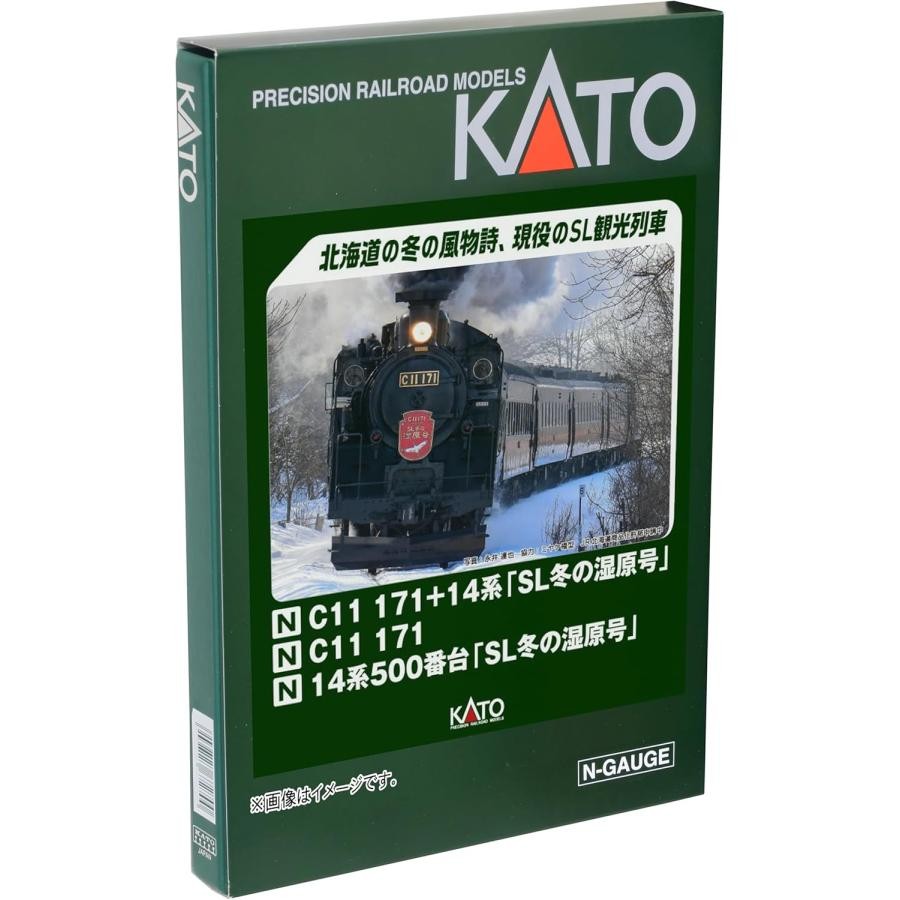 KATO N Scale C11 171 + 14 Series SL Fuyu no Shitsugen Set 10-1958 Japan New F/S
