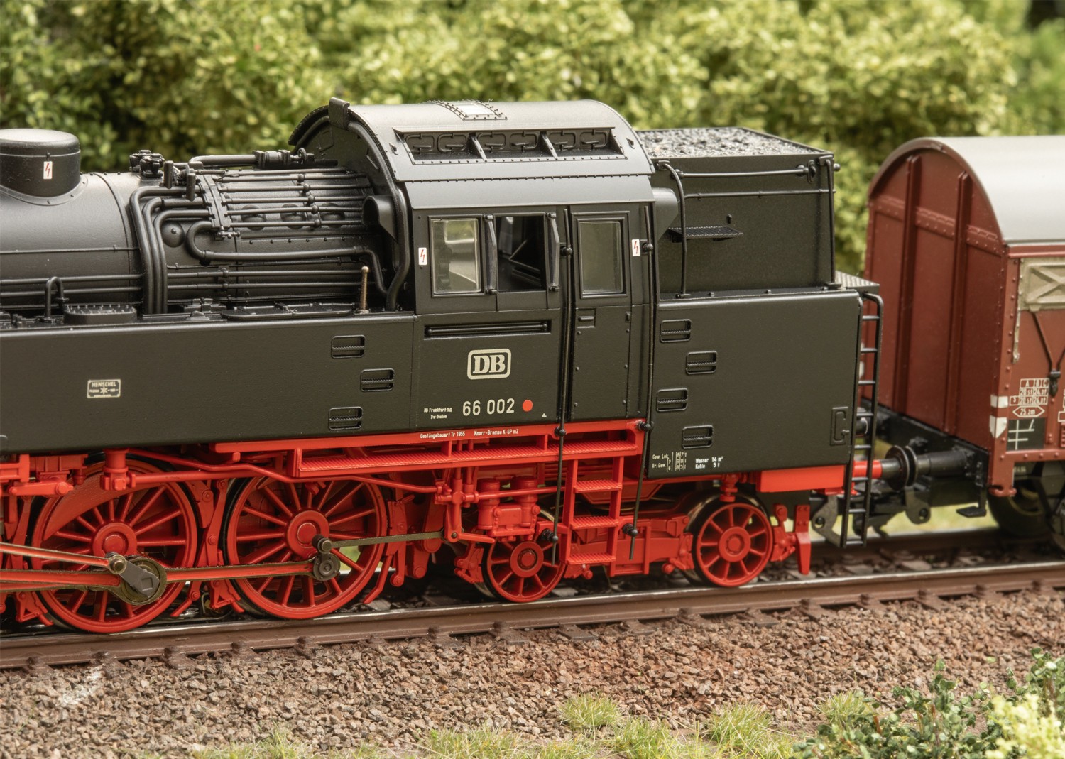 Märklin 39665 +41329 Steam Locomotive Br 66 + Car Set Sound Many Functions New