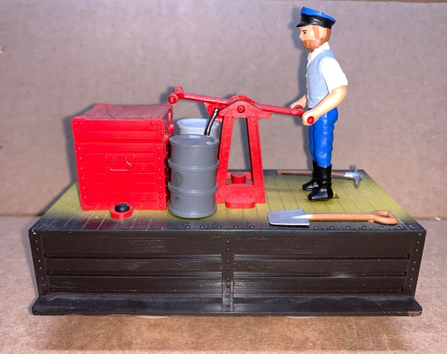 LGB 2001 TRACK INSPECTOR’S HANDCART WITH ORIGINAL BOX
