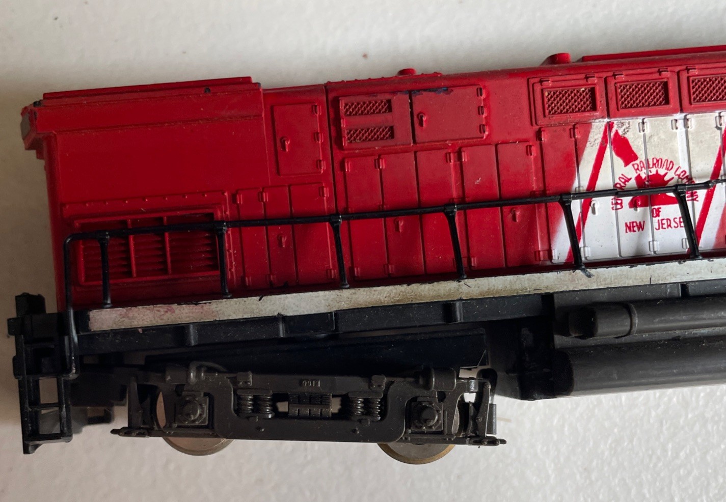 AHM HO CENTRAL RAILROAD COMPANY OF NEW JERSEY #1540- ALCO CENTURY 424