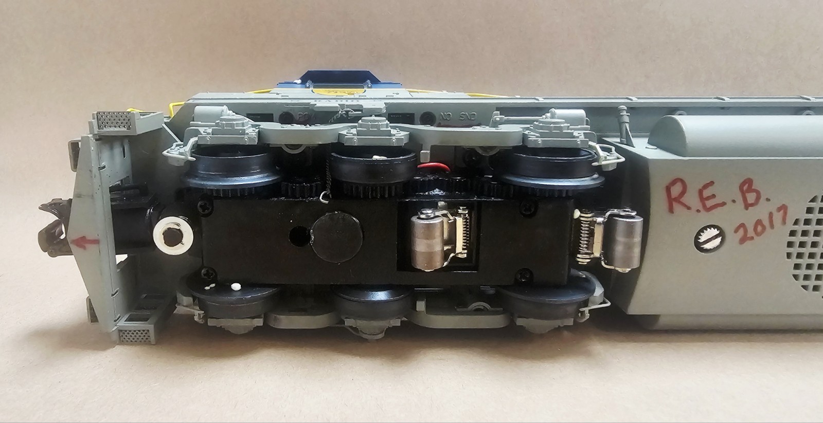 Atlas 1332-3 Delaware & Hudson #602 C-628 Diesel Locomotive O Gauge W/ TMCC