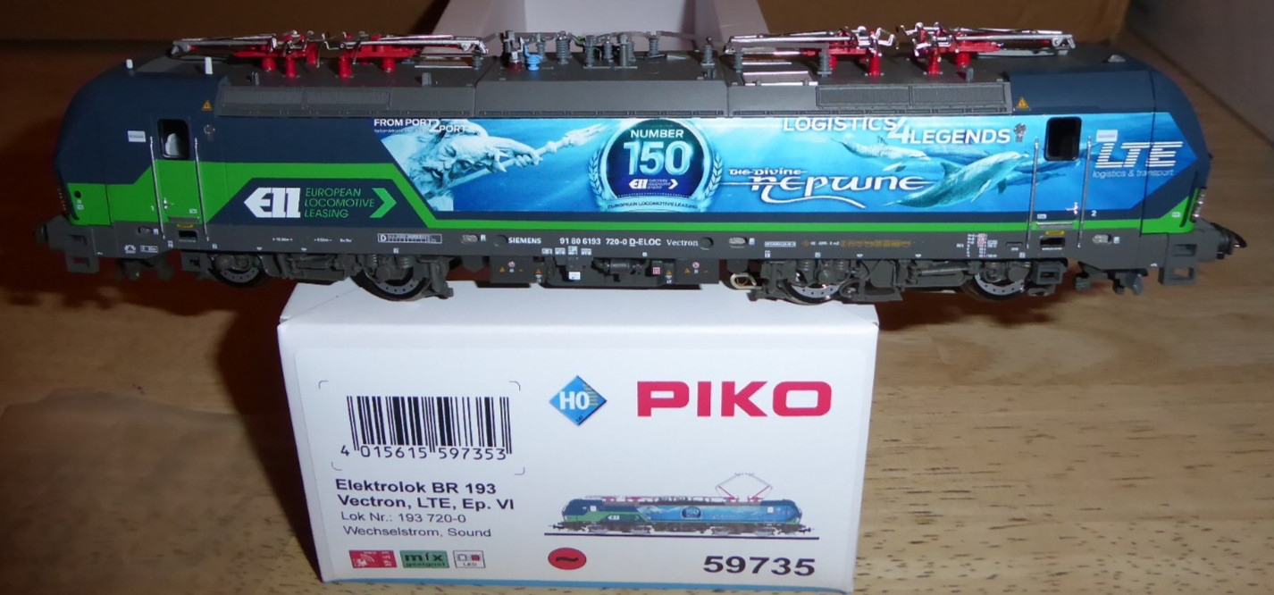 Piko 59735 H0 AC Märklin-sound Locomotive Br 193 720-0 LTE Neptunes Epoch 5/6