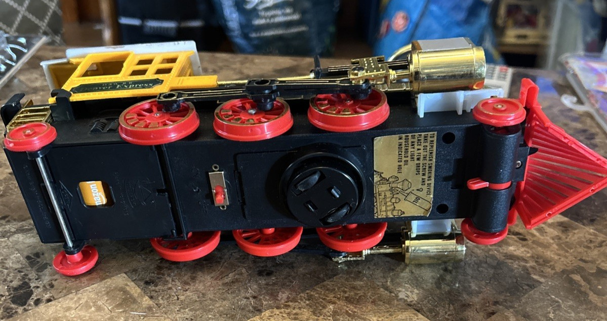 Denver Express D&W Rail Road Engine Tested, Works!!