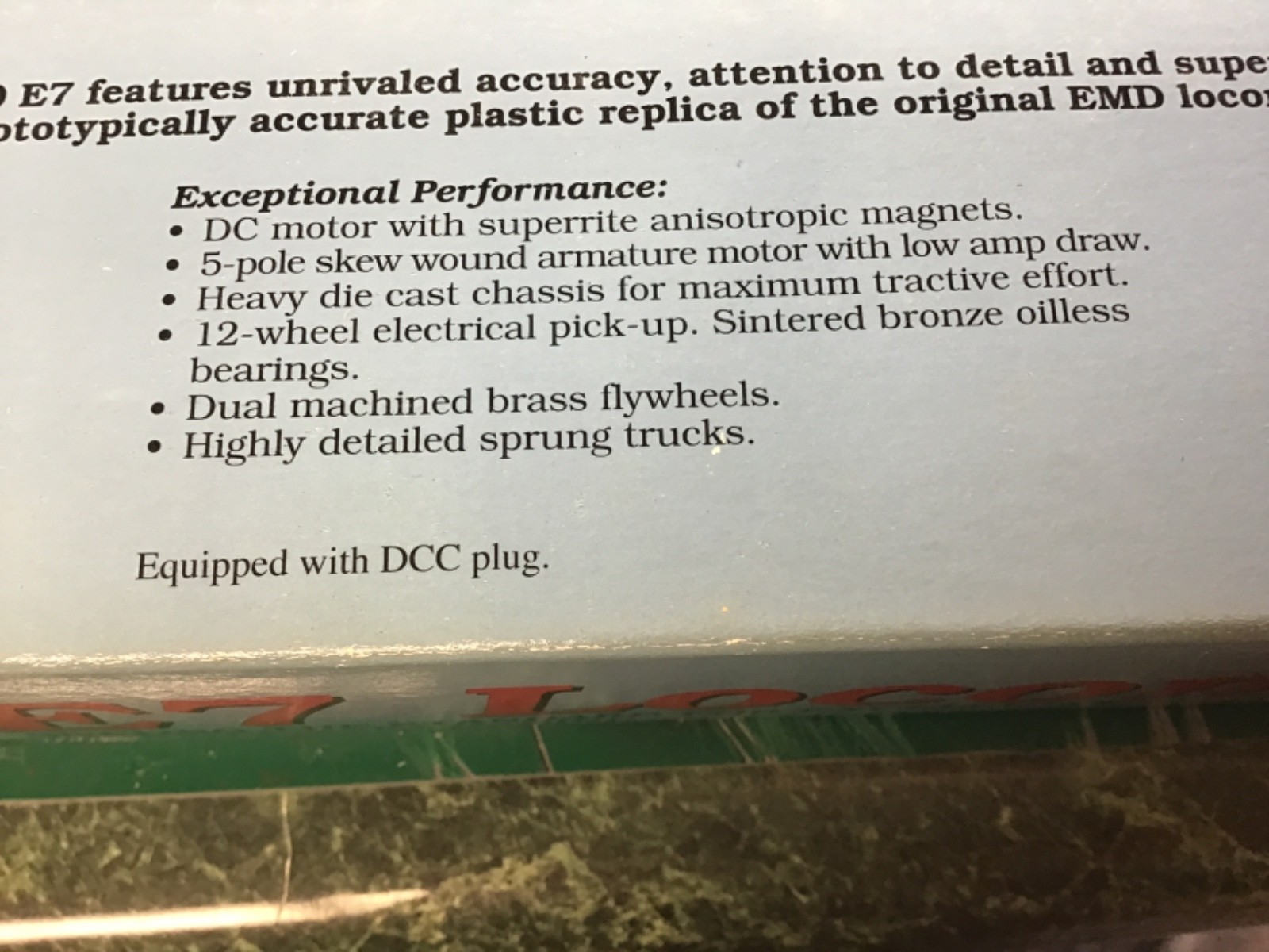 NEW Proto 2000 HO 21072 Undecorated E7 Locomotive A unit with DCC Plug