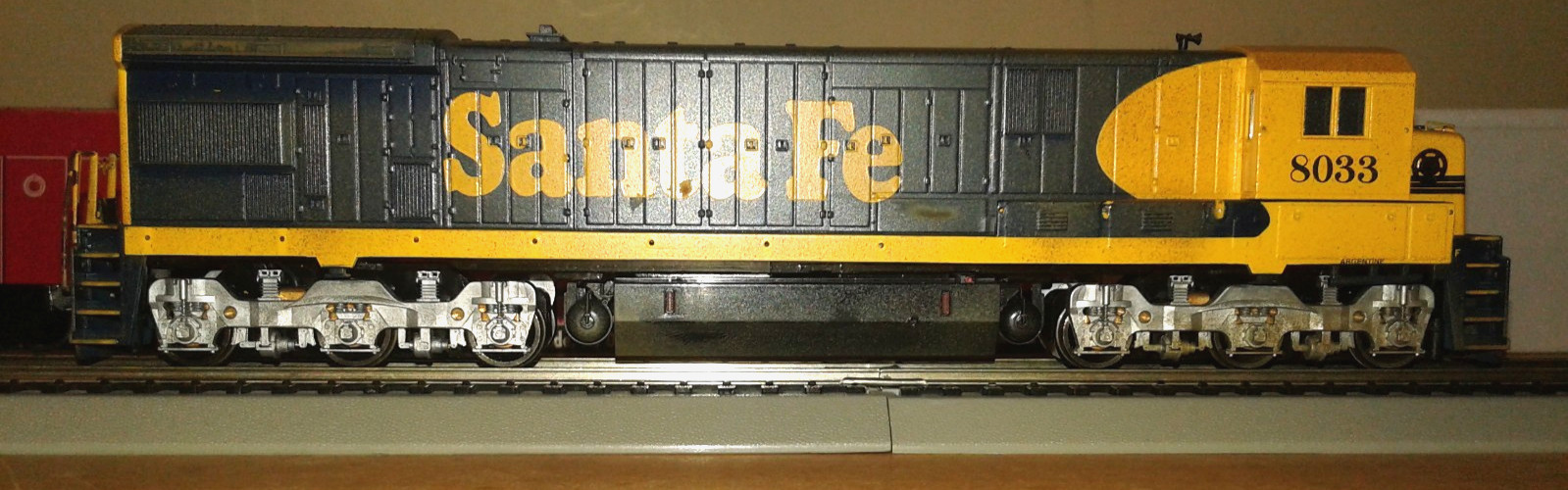 HO SCALE ATLAS GE C30-7 SANTA FE ATSF #8033 8603 DCC