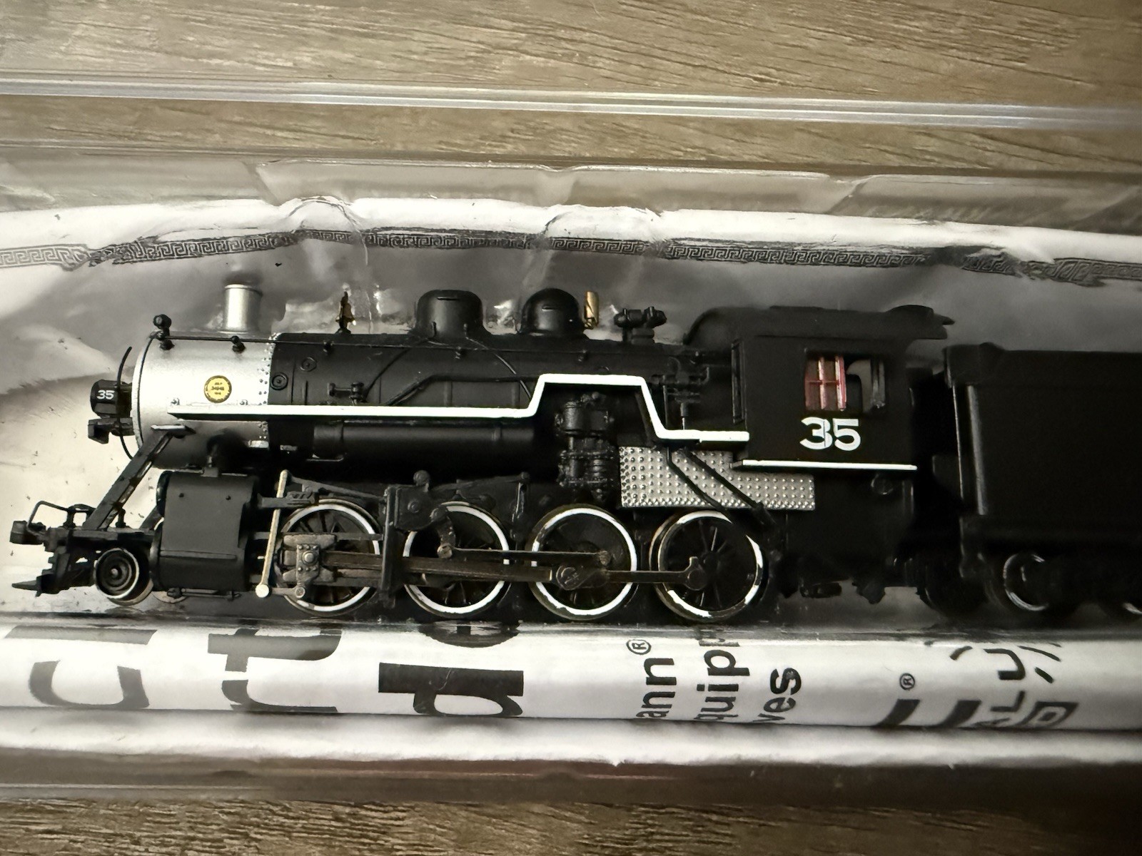 Bachmann 51351 Western Pacific #35 – 2-8-0- DCC Econami Sound Steam Loco N Scale