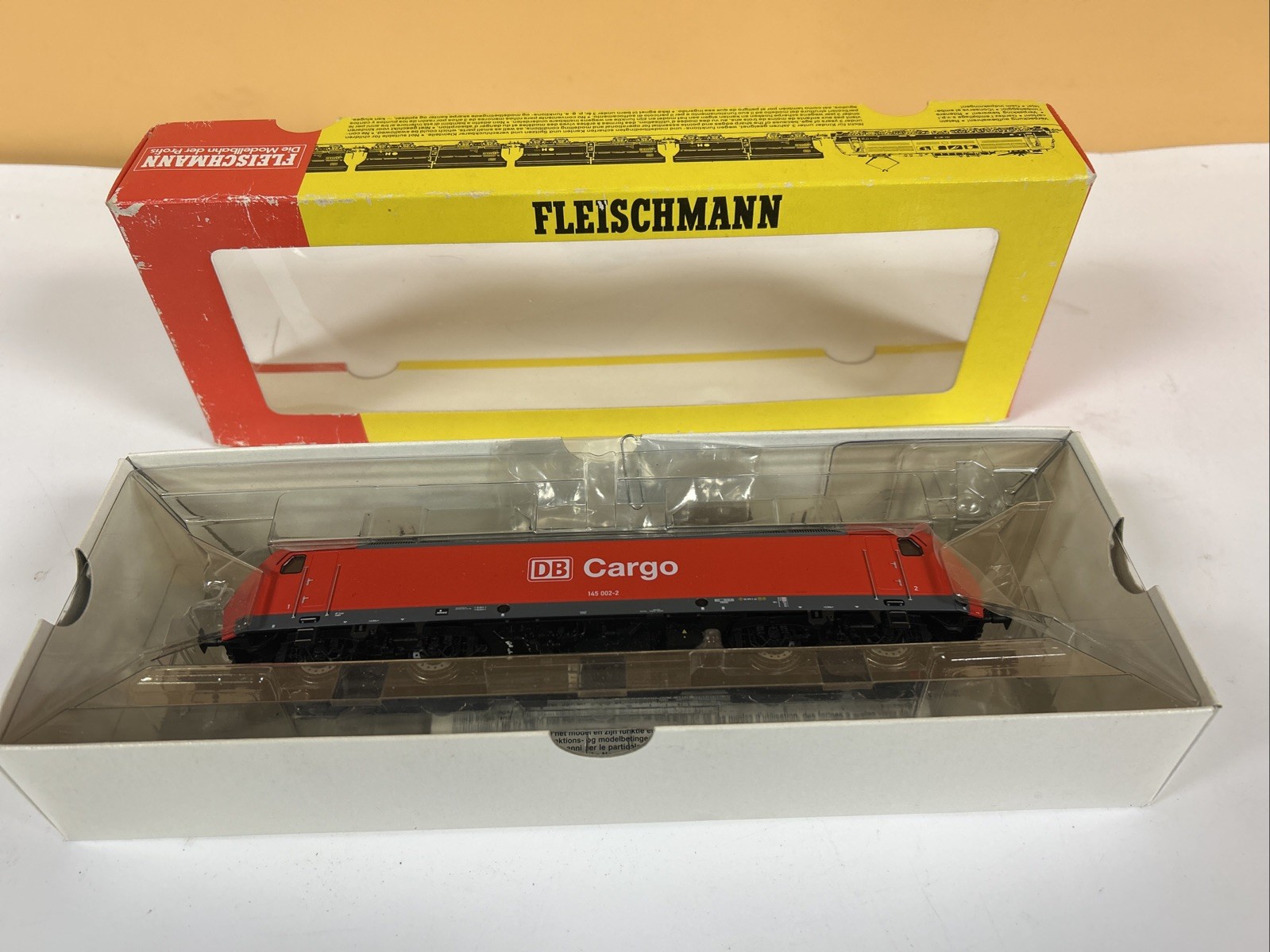 Fleischmann 4320 Elok Baureihe 145 002-2 DB Cargo DSS Spur H0 OVP