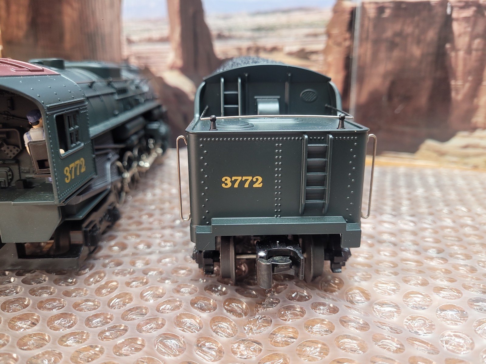Lionel O Gauge Pennsylvania Berkshire JR Locomotive And Tender Railsounds