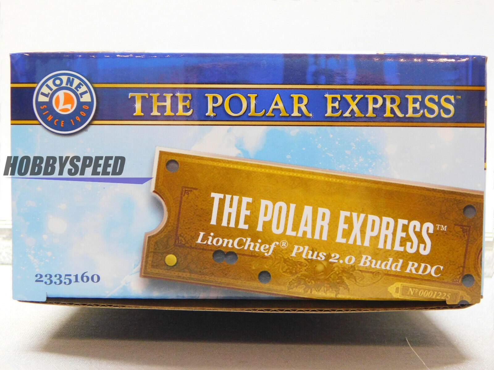 LIONEL POLAR EXPRESS LIONCHIEF PLUS 2.0 BUDD RDC2 #PE-24 O GAUGE car 2335160 NEW