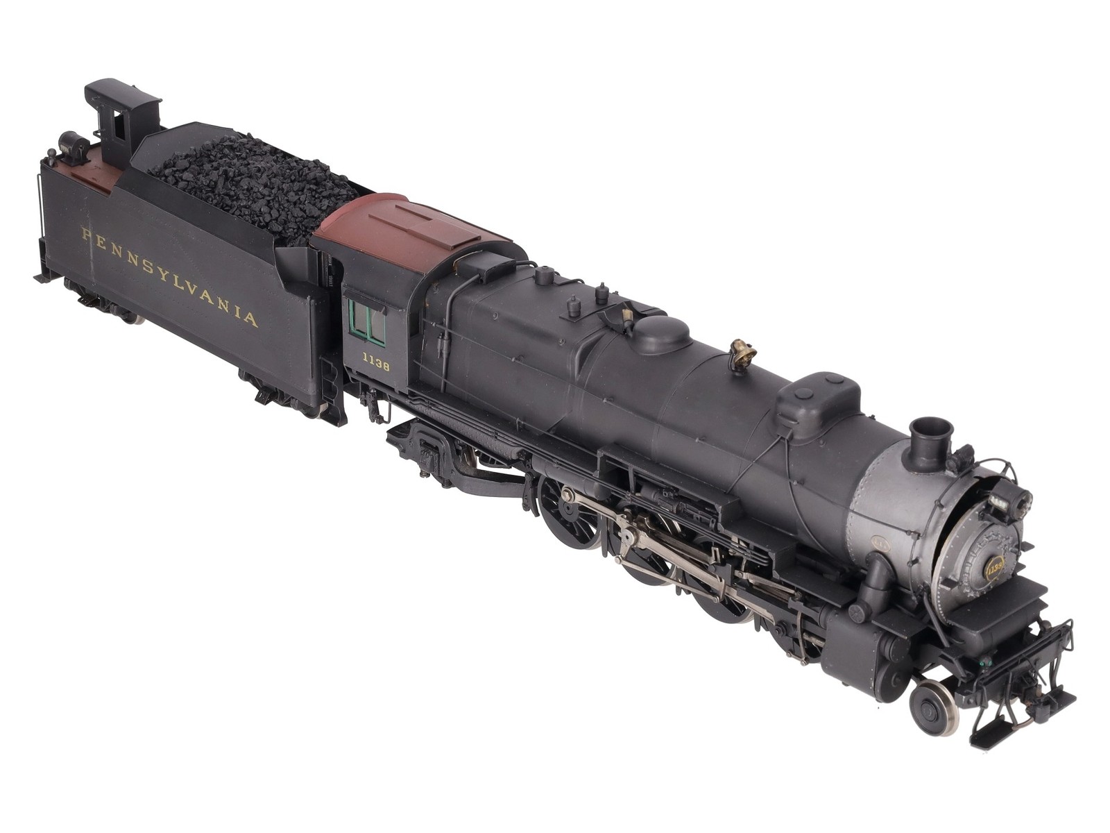 KTM Scale Models 1138 O Brass Pennsylvania 2-8-2 L-1 Steam Locomotive #1138/Box