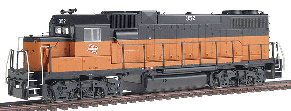 MILWAUKEE ROAD GP38-2 ROAD SWITCHER DC/DCC Ready HO Scale -“ORANGE & BLACK” NEW