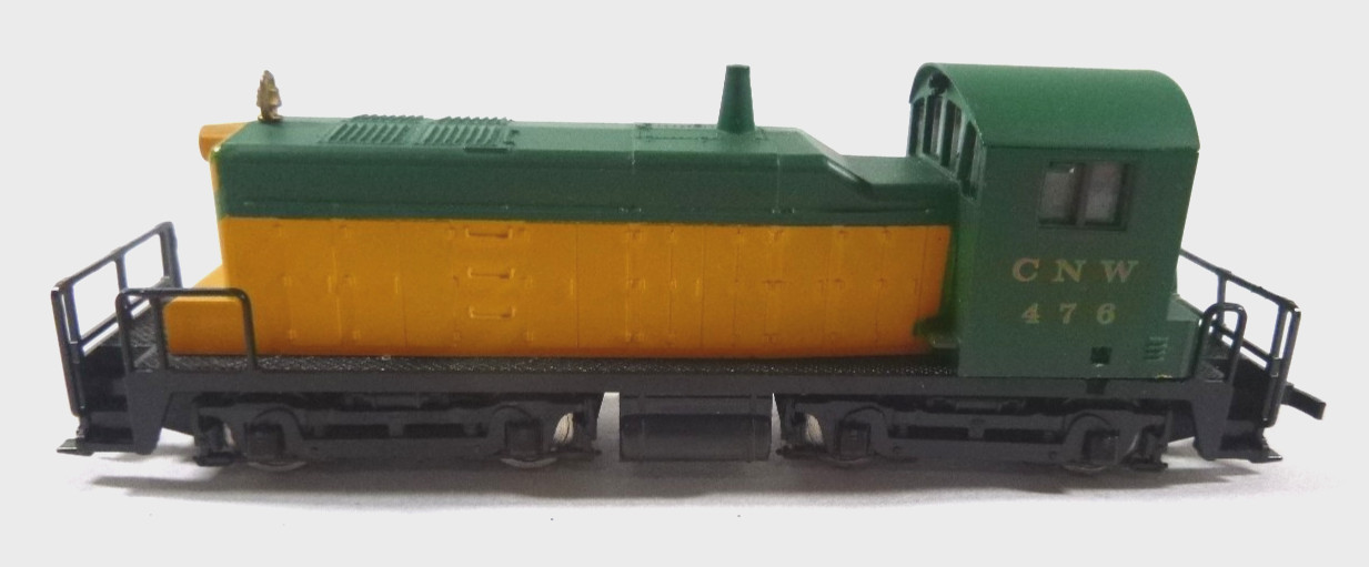 AHM Chicago & North Western (CNW) #476-Model Switcher Locomotive-HO Scale 1:87