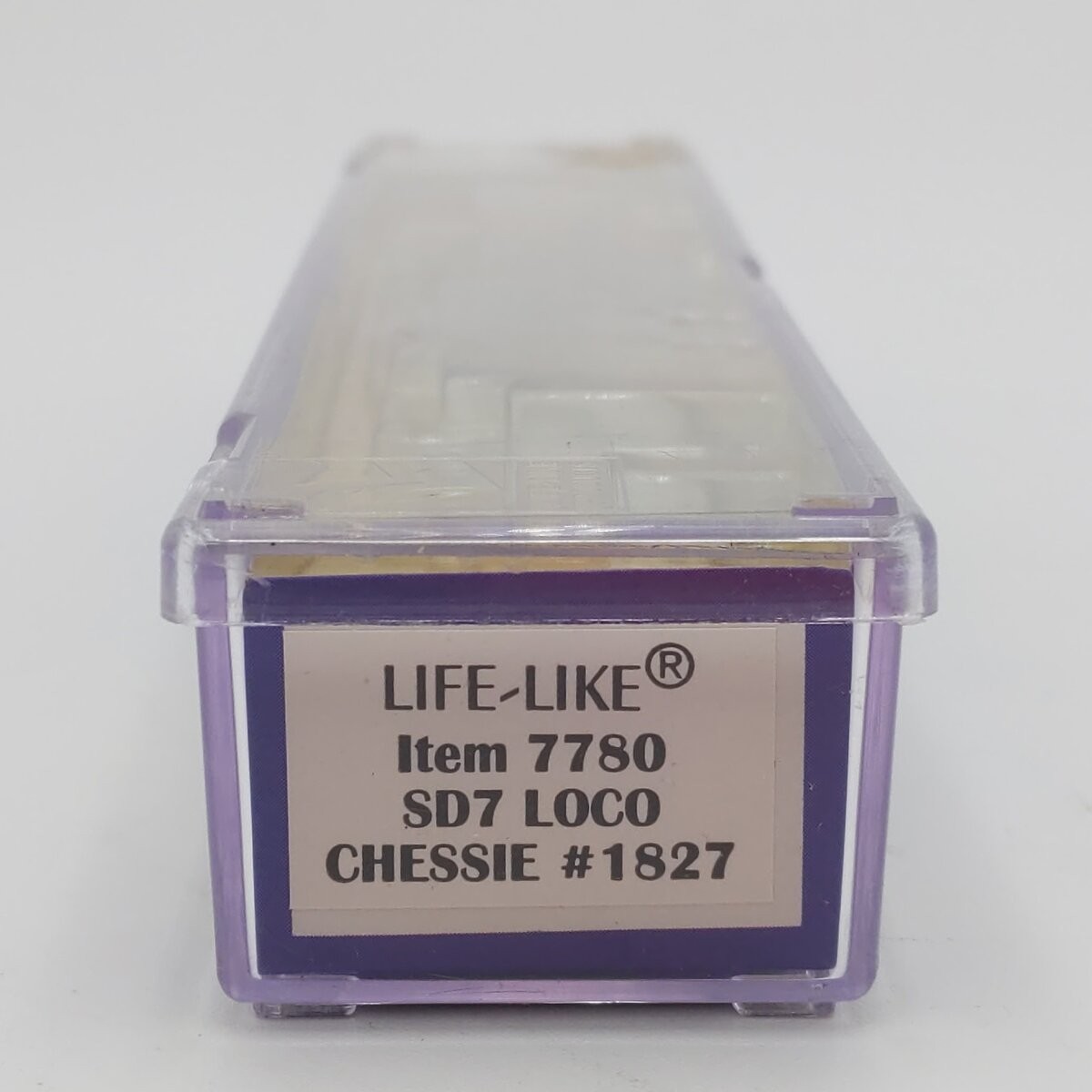 Life Like 7780 N Scale Chessie System SD-7 Powered Diesel Locomotive #1827 EX