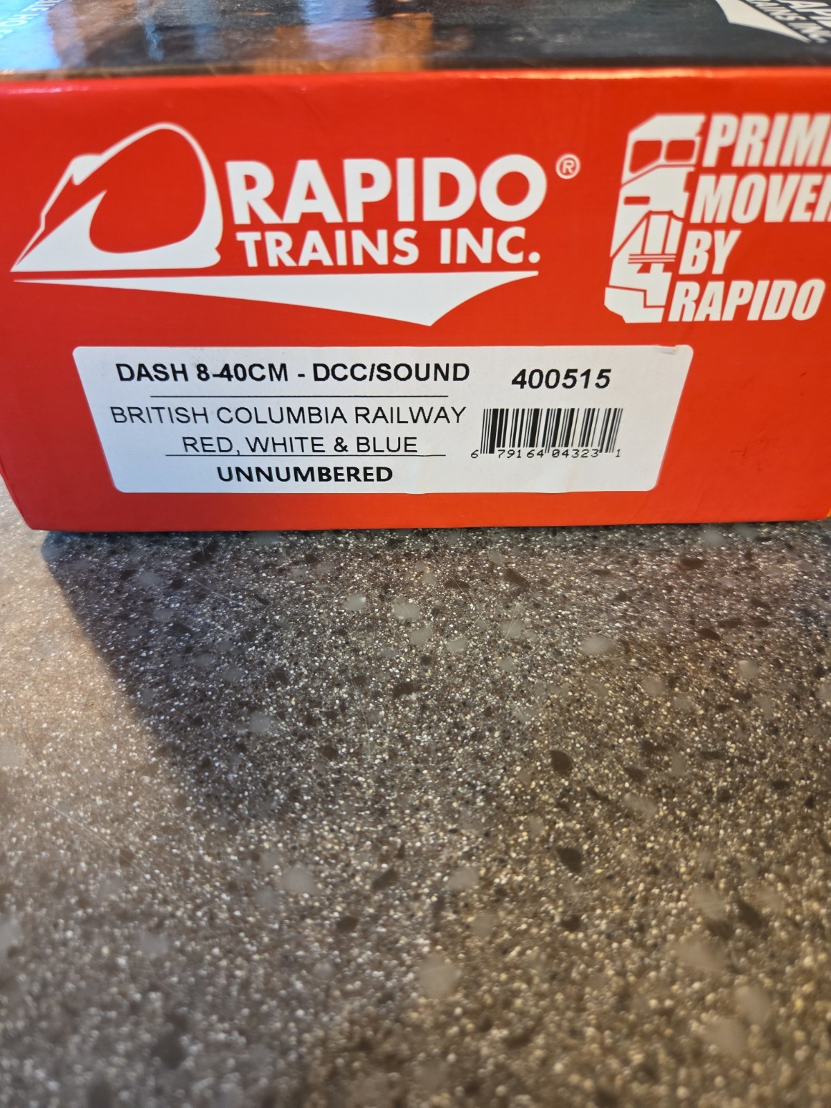 HO-Scale- Rapido British Columbia Railway – DCC/ Sound. Brand New In Box