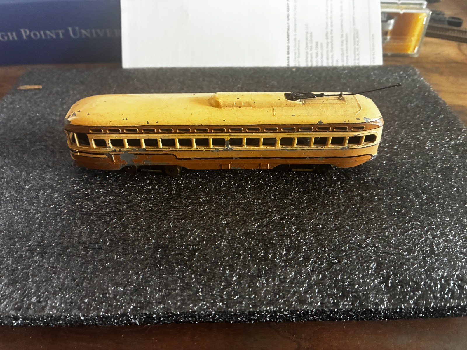[T-HO] HO Scale Brass PCC Streetcar – Clevland Transit Co. Untested