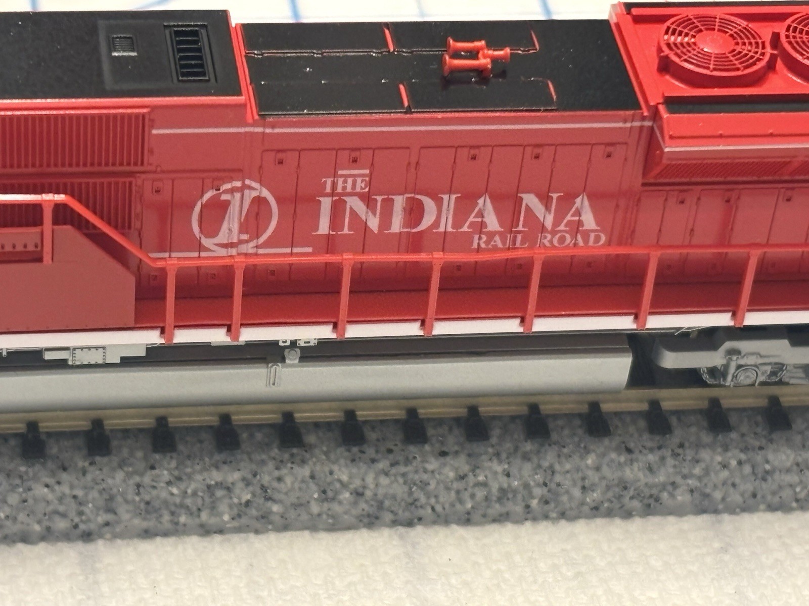 Kato SD90/43MAC INDIANA Rail Road Locomotive #9005 W/XL Sound