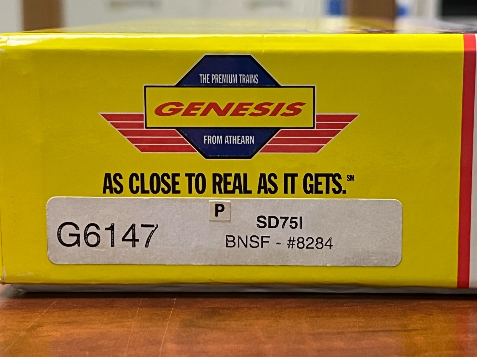 BNSF SD75I Locomotive – Rd# 8284 – Athearn Genesis (G6147) HO scale – NIB