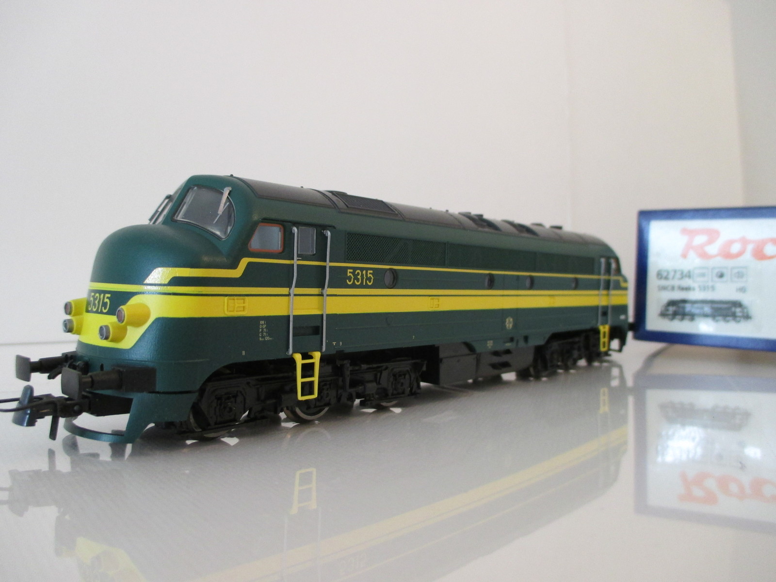 Roco H0 62734 Diesel Locomotive 319 Digital Sound New OVP DC Direct Current