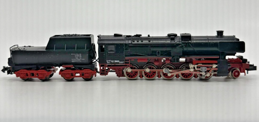 N Scale Minitrix 51 2051 00 BR 52 Steam Locomotive Original Box