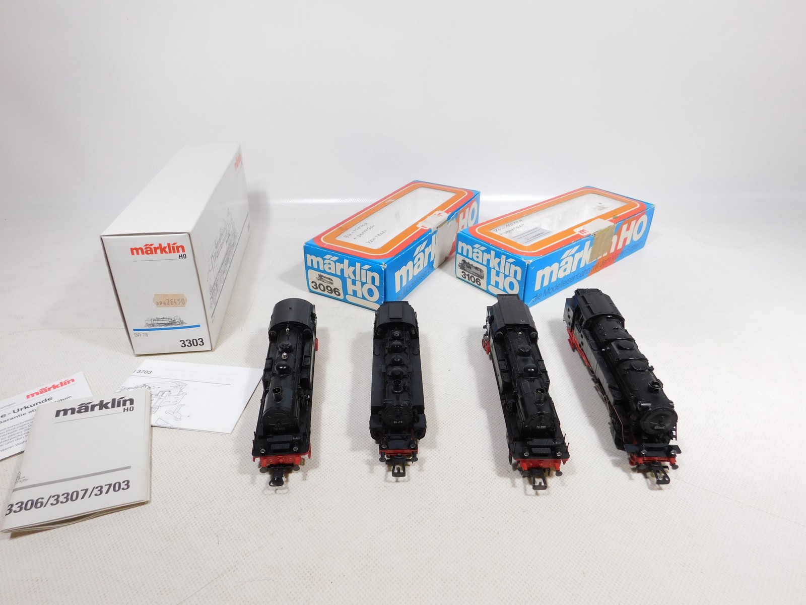 Märklin H0 defect IN Set Locomotives faults Faulhaber 3096 3106 3303 3309#