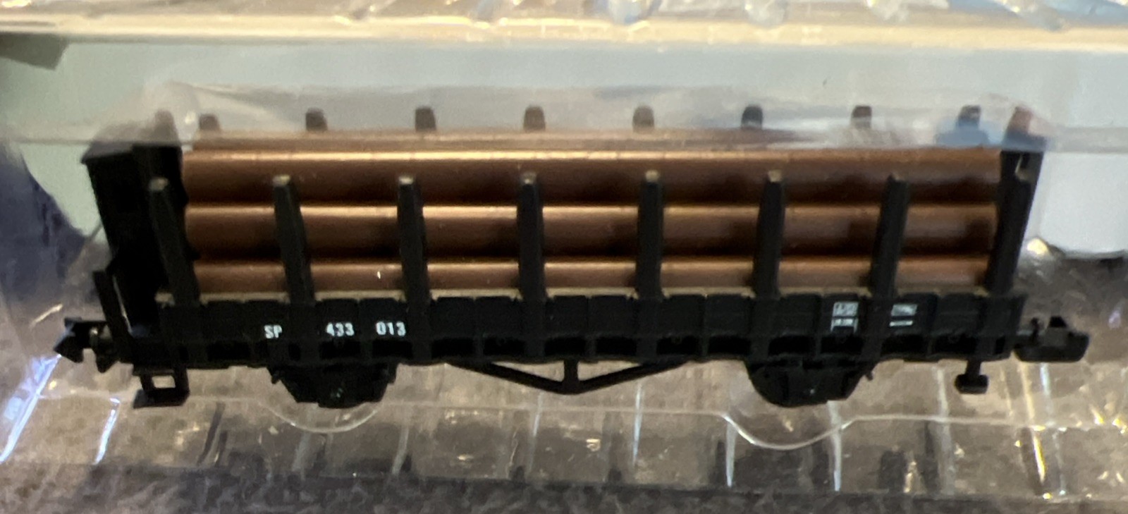 5 MICRO-TRAIN SOUTHERN PACIFIC 3″ N Guag Hopper Log Piggyback Caboose Canister