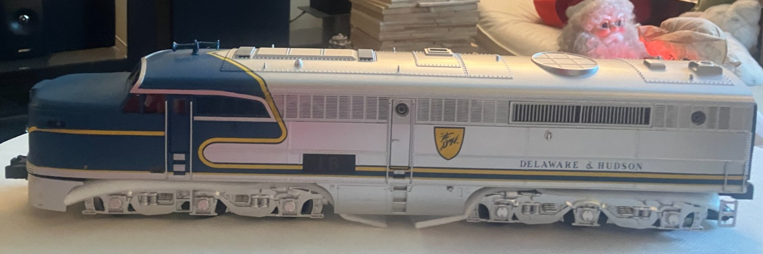 MTH 20-2321-1 A-B-A Alco PA Delaware & Hudson Ps2, BCR, LN 3R O scale