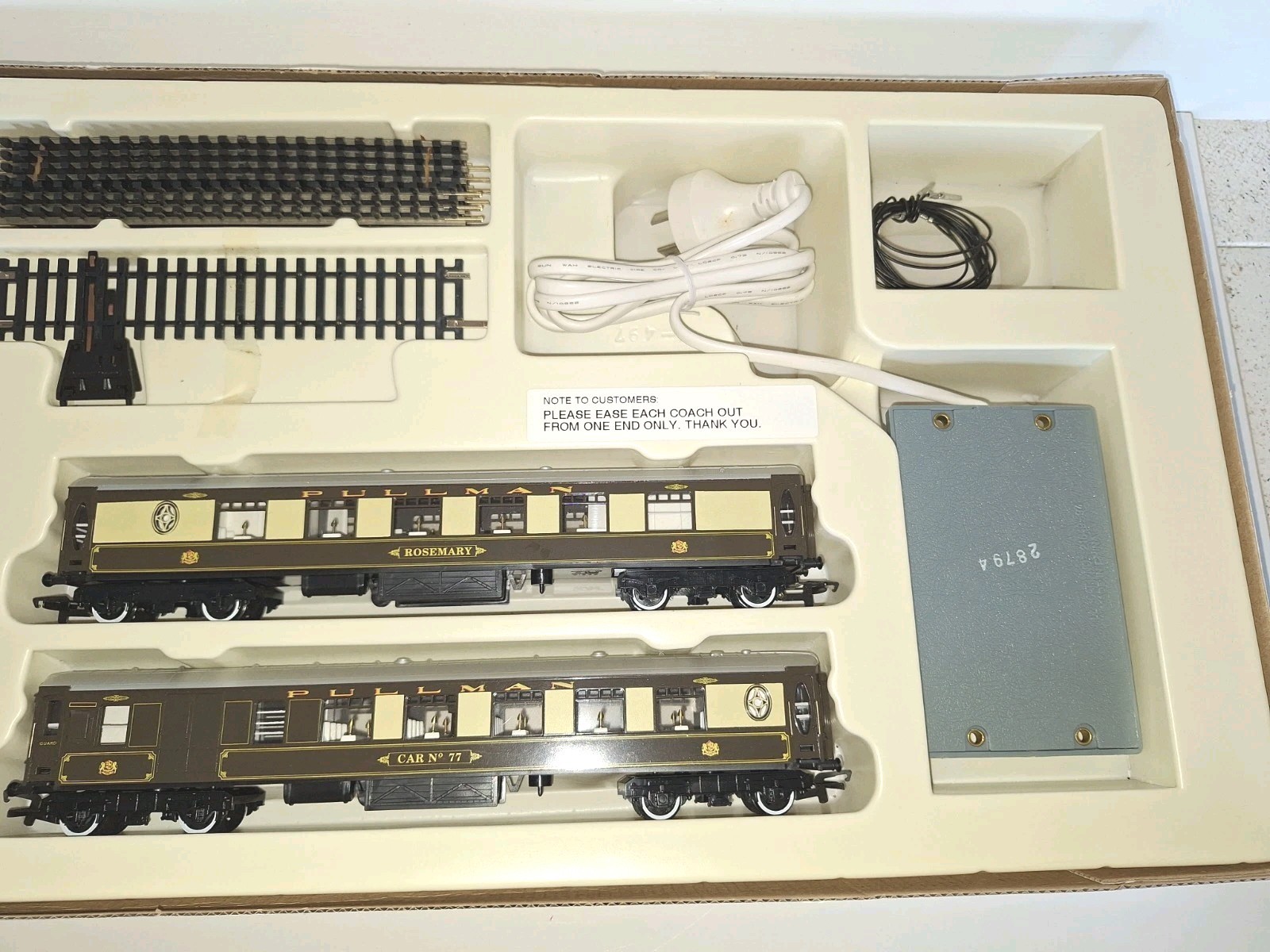 Hornby R698 Tees Tyne Pullman Boxed Set & Track. New Old Stock. Mint Cond. OO