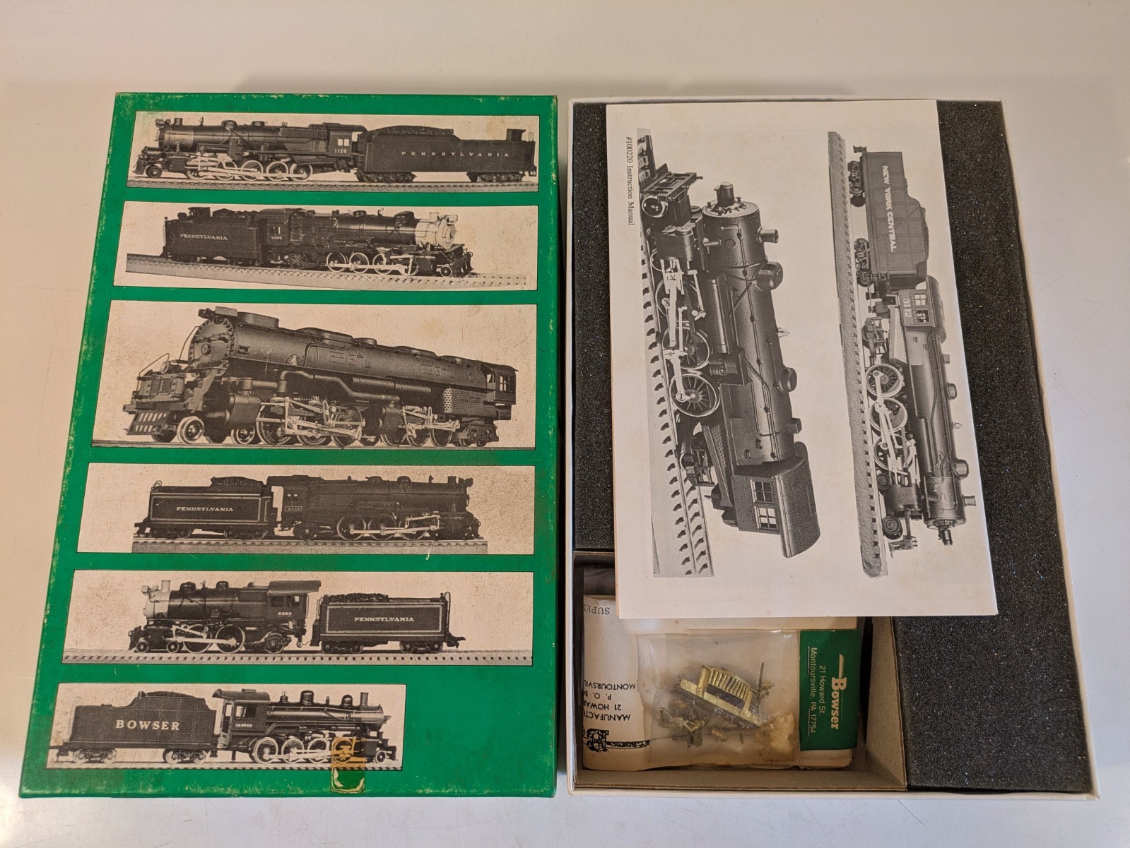 HO 4-6-2 w/ Tender K-11 Pacific NYC New York Central Kit RARE! NIB NOS # 100200