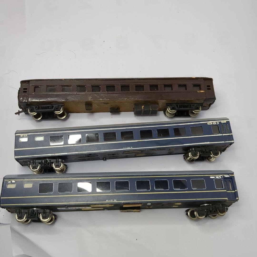 KIHA HO paper body Need repair 3-car set