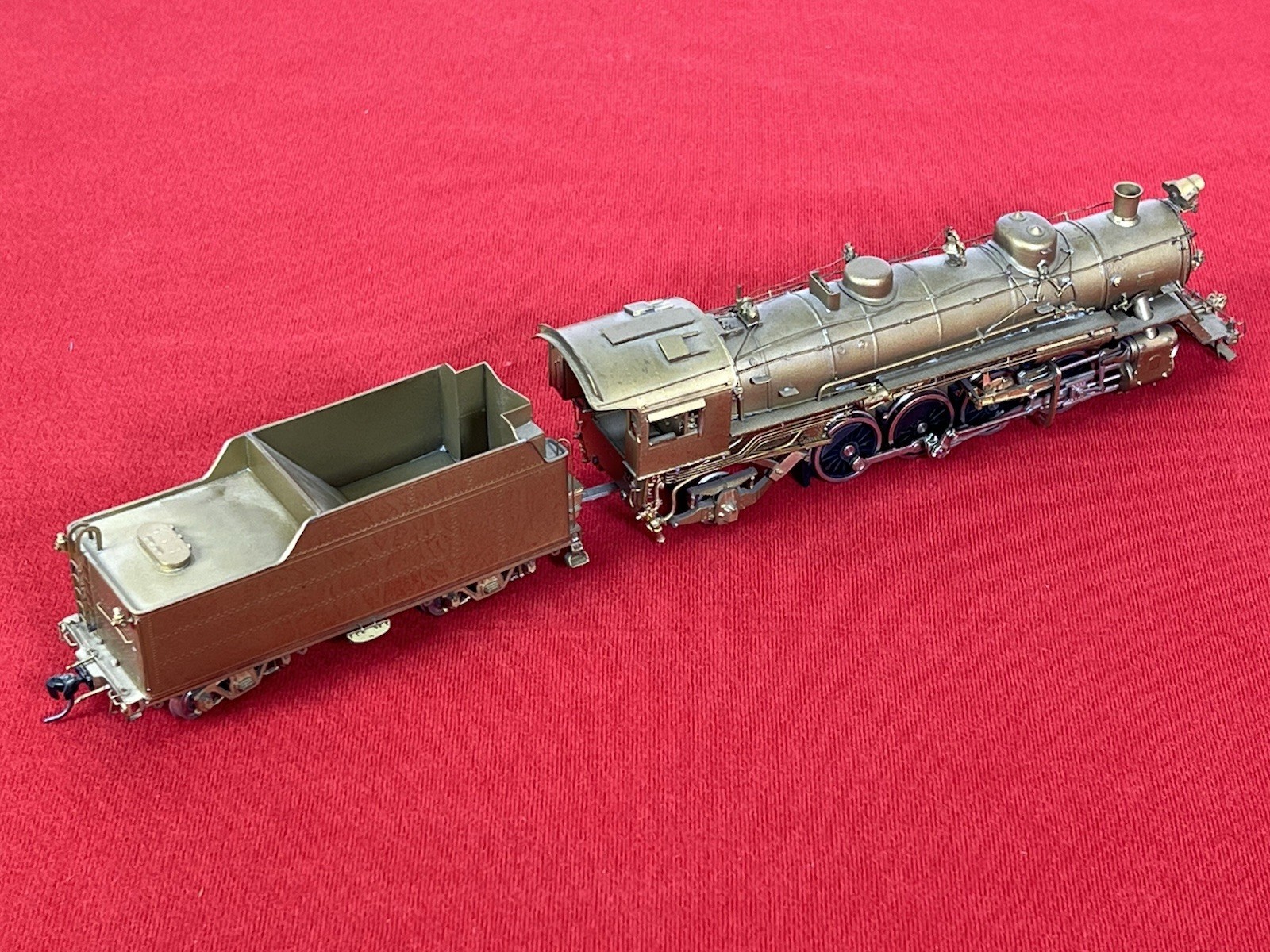 Westside Model Company Brass Baltimore & Ohio Q-3 2-8-2 & Tender HO Scale B&O