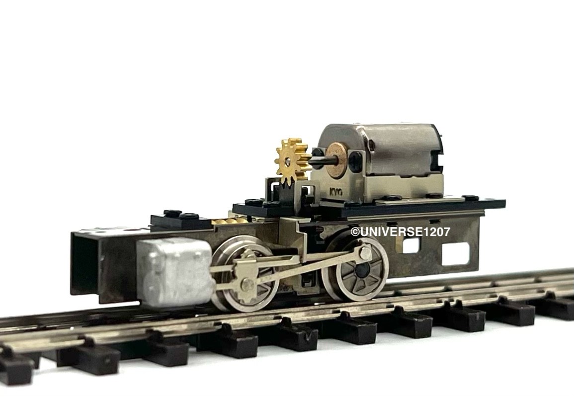 N/HOn30/HOe/009 Scale Aru 0-4-0 Steam Locomotive Power Drive Chassis 14mm/7mm
