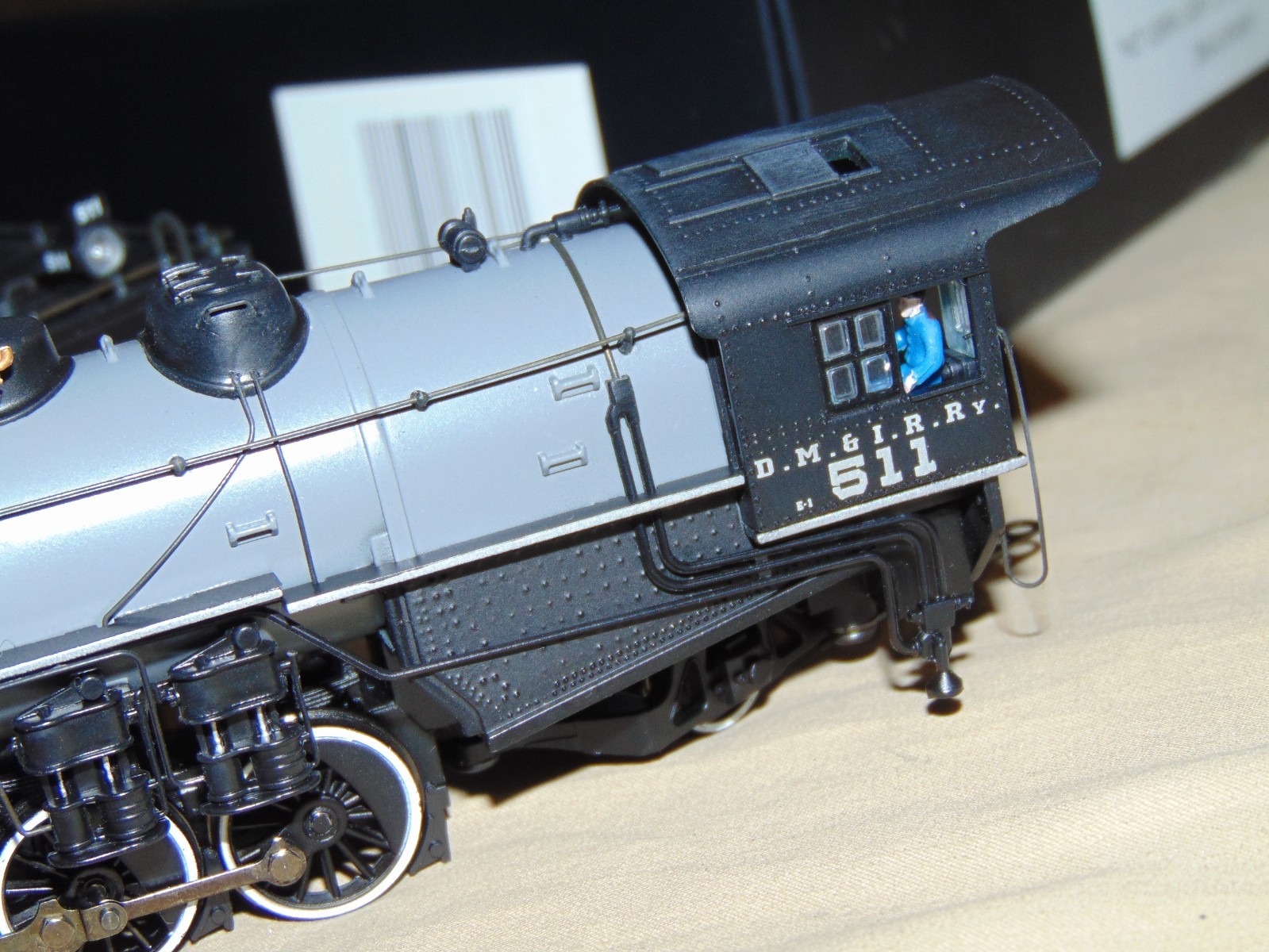 BACHMANN SPECTRUM HO 83307 2-10-2 MISSABE DM & IR STEAM ENGINE WITH DCC + BOX