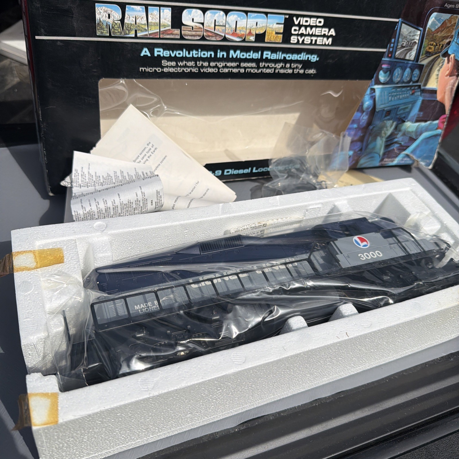 Lionel Lines 6-33000 RAIL SCOPE #3000 Read Desc