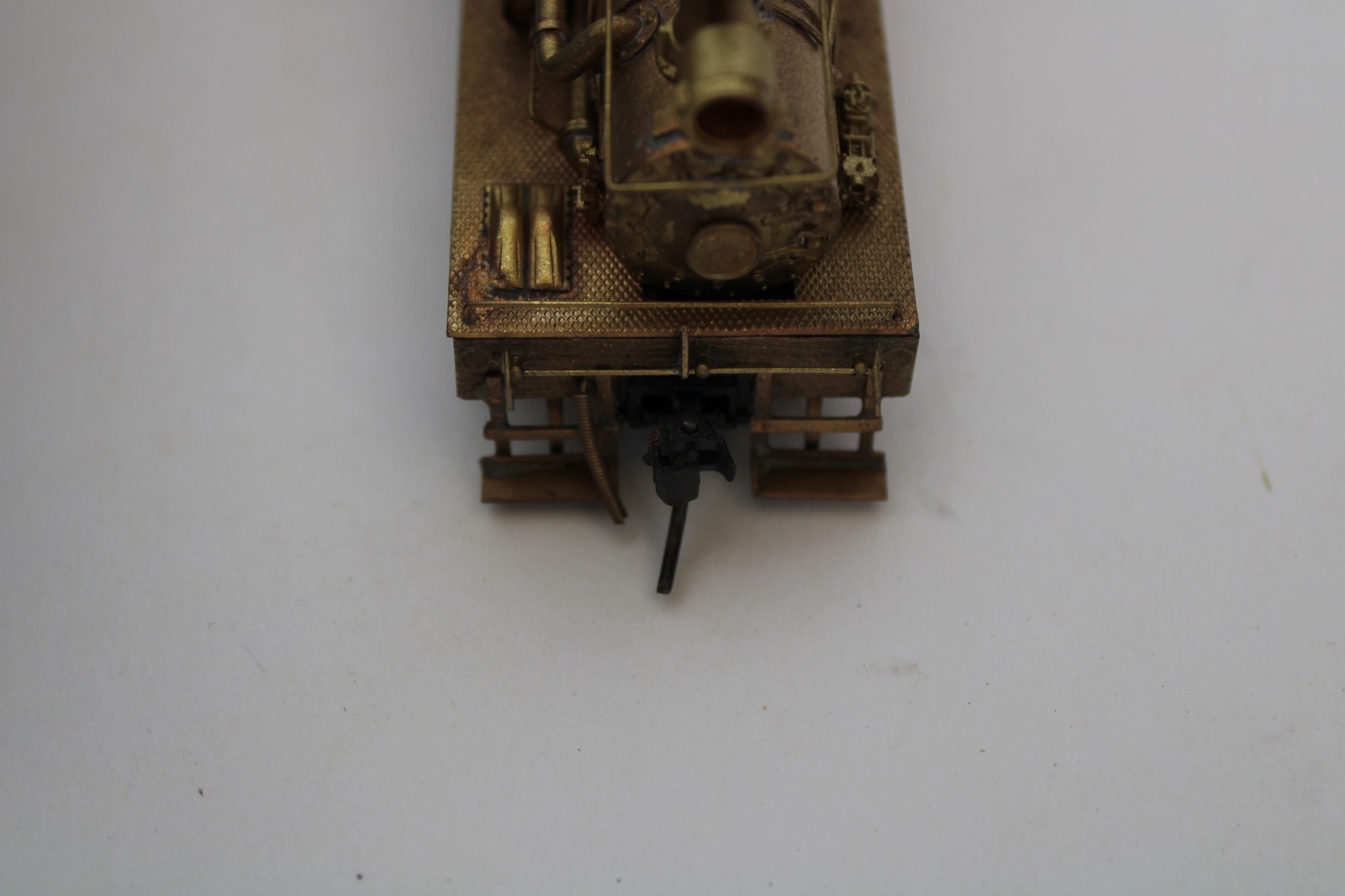 Pacific Fast Mail United Brass Geared Locomotive 2-Truck Shay Class “B” w/ box