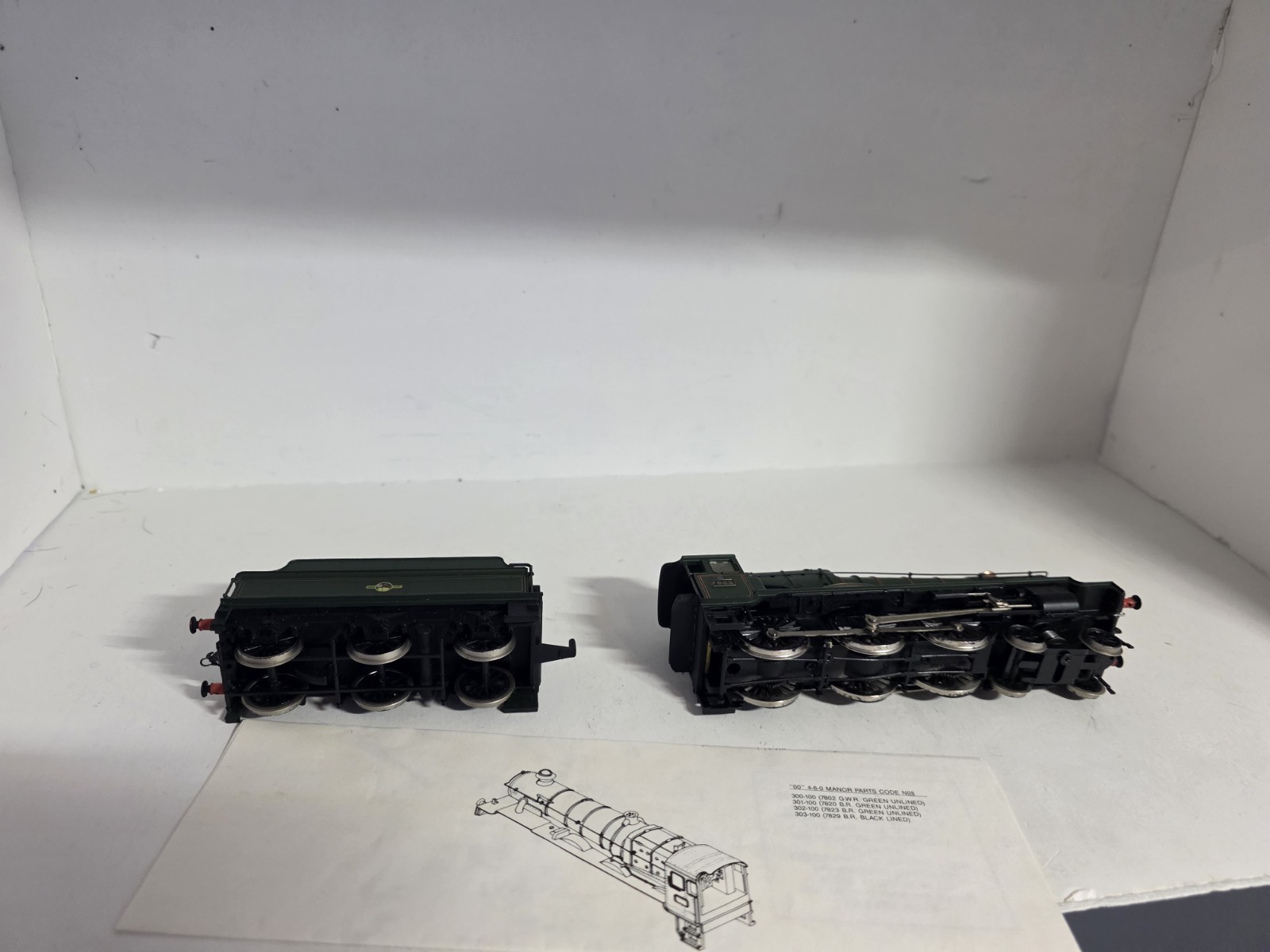 Bachmann Branchline BR Manor Class Steam Locomotive 31-306 OO Scale DC